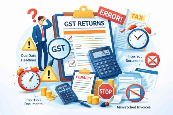 Top 10 GST Filing Mistakes To Avoid & Stay Penalty-Free